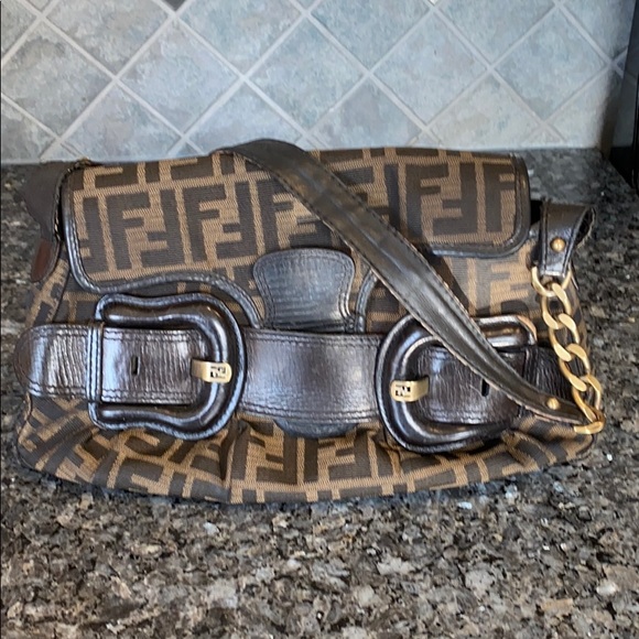fendi monogram strap